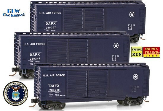 DAFX - Box, Standard - USAF - Micro-Trains BLW-2000-36